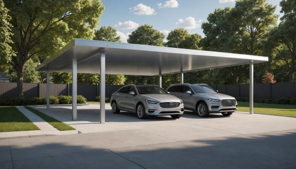 Carport pour voiture en aluminium : protection élégante et durable