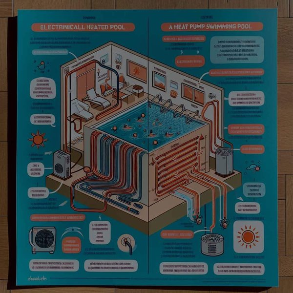 Comment choisir entre une piscine chauffée électriquement ou par une pompe à chaleur ?