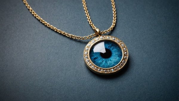 Collier oeil bleu : charme et protection au quotidien